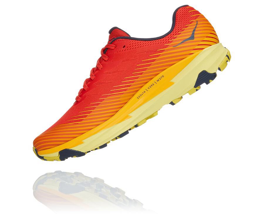 Tenis Trail Hoka One One Masculino Vermelhas - Torrent 2 - 567-HCAQMV